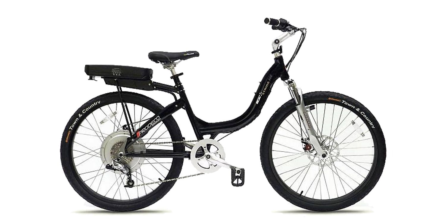 stride 500 black electric bike