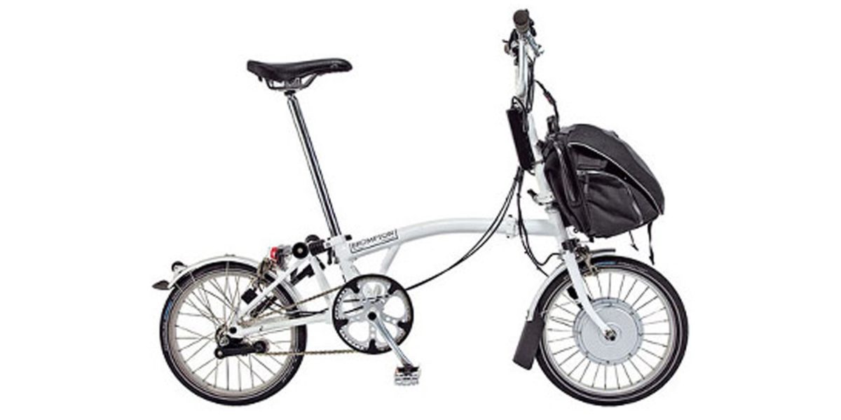 brompton electric folding bike