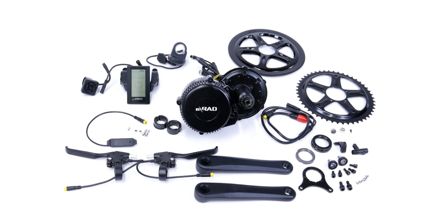 Bafang BBS02 750w Cadence-Sensing Mid-Drive Motor Conversion Kit