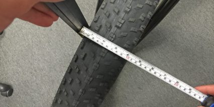 Sondors Ebike Tire Measurement Width