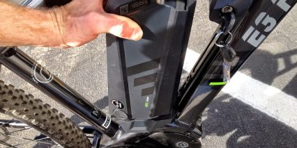 2014 Izip Peak Electric Mountain Bike Removable Battery