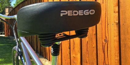 2015 Pedego City Commuter Oversized Padded Saddle Bumpeers Suspension Post