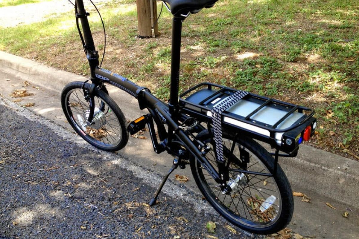 izip folding electric bike