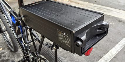 Dillenger 750w Gearless Electric Bike Kit Battery Handle Reflector