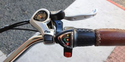 Electric Bike Throttle And Gear Shifters
