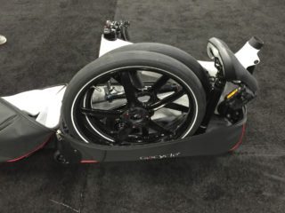 Gocycle G2 Folded In Optional Travel Case
