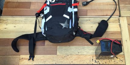 Kranked E Squared Backpack And Large 20 Ah Battery