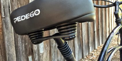 Pedego Classic Interceptor Padded Saddle Seat Post Shock