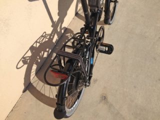 Tern Link D8 With Bionx Portage Rack