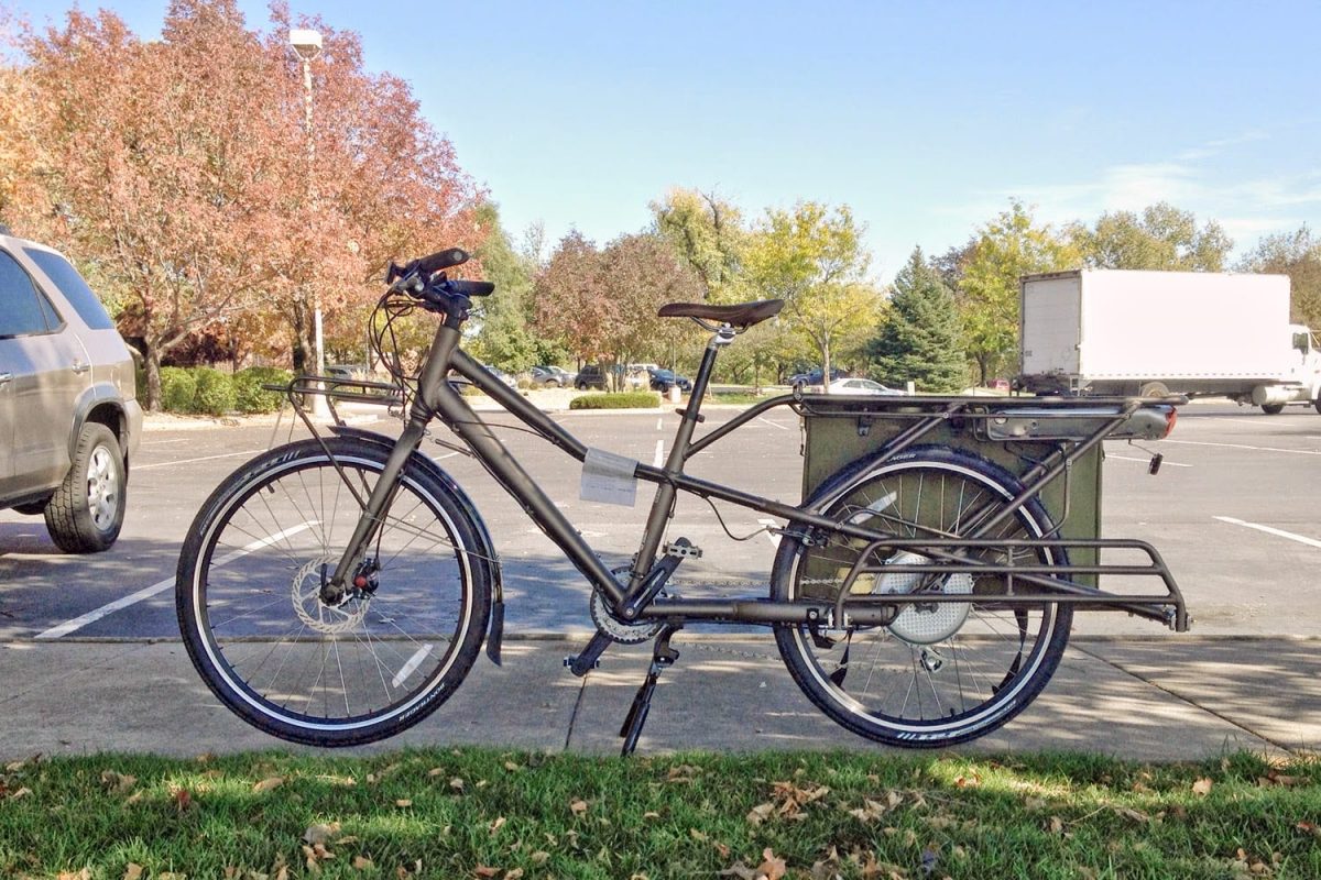 trek electric cargo bike