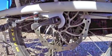 Xtracycle Edgerunner 10e Smaller Rear Wheel Quick Release