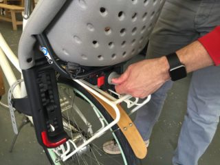 Faraday Cortland Child Seat Rear Rack