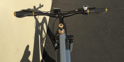 Sondors Fat Bike Riser Handle Bar 5 Star Brake Levers