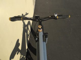 Sondors Fat Bike Riser Handle Bar 5 Star Brake Levers