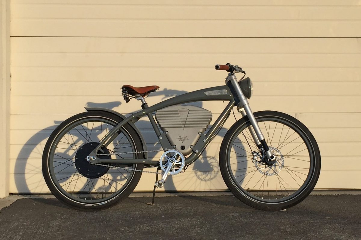 vintage electric tracker bike