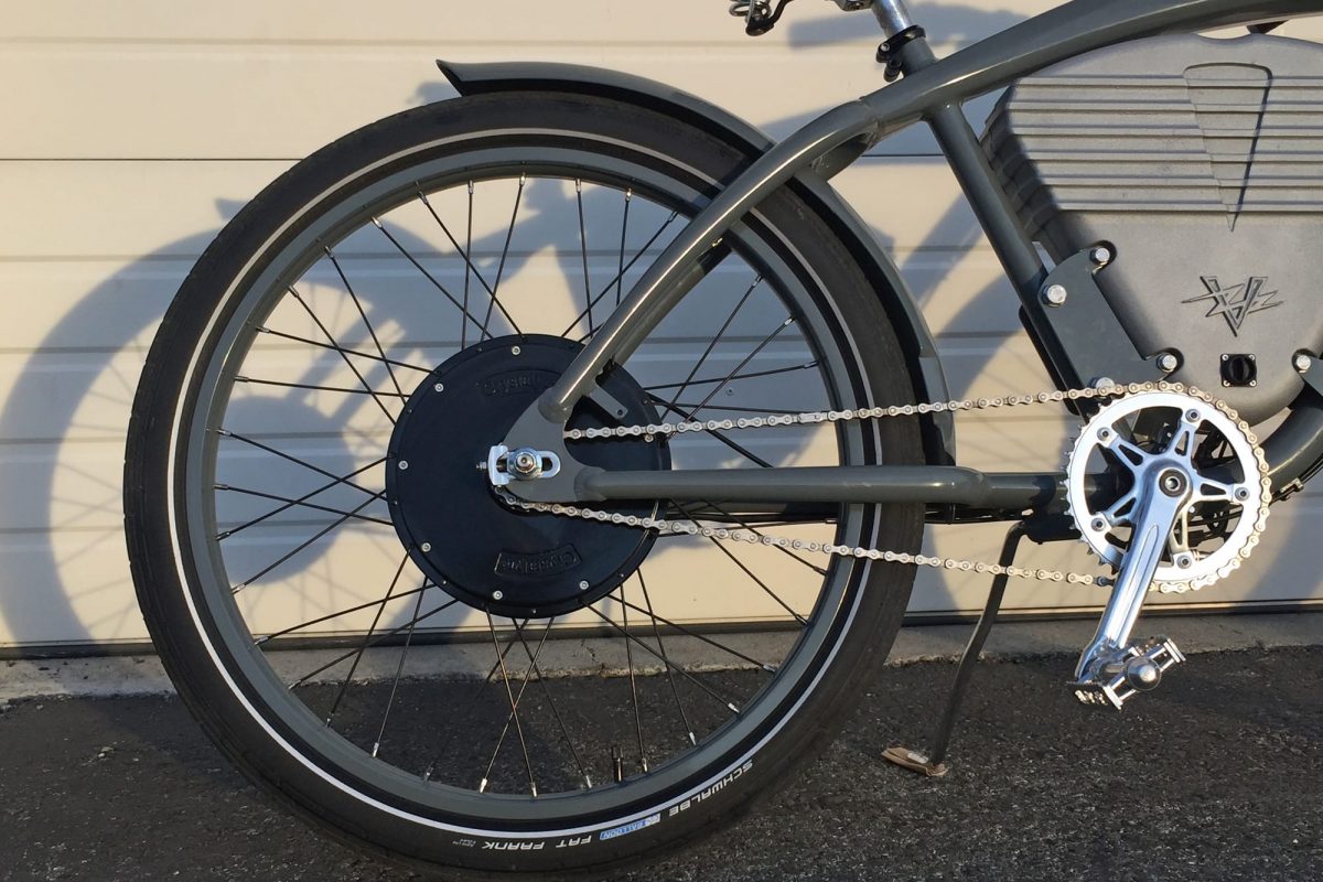 vintage electric tracker bike