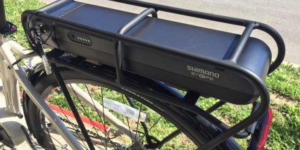 2016 Izip E3 Path Plus Shimano Steps Rack Mount Battery