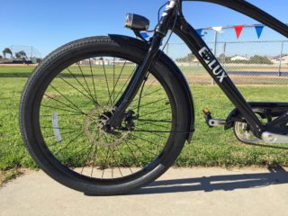 E Lux Newport 180 Mm Tektro Disc Brakes