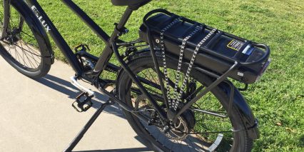 E Lux Newport Rear Carry Rack With Bungee Cords