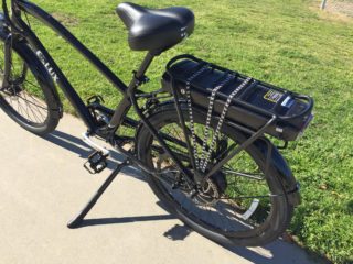 E Lux Newport Rear Carry Rack With Bungee Cords