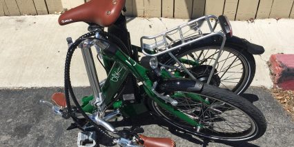 2016 Blix Vika Plus Electric Bicycle Folded