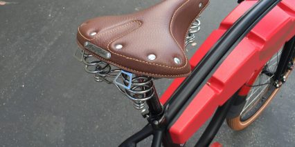 Ariel Rider N Class Custom Leather Saddle Sprung
