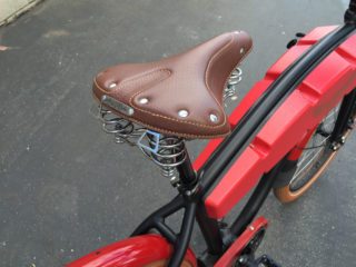 Ariel Rider N Class Custom Leather Saddle Sprung