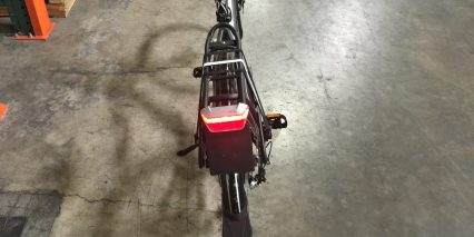 2016 Easy Motion Nitro City Rear Led Light And Rack