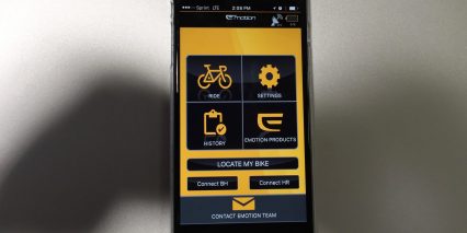 Easy Motion Evo Jumper Pro Mobile App Home Screen