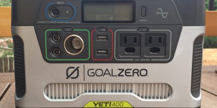 Goal Zero Yeti 400 Plugs Closeup 12 Volt Usb 110 Volt