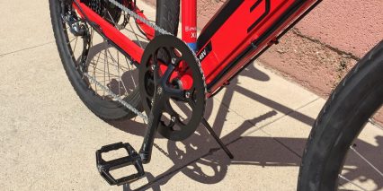 Juiced Bikes Crosscurrent Wellgo Platform Pedals 52t Chainring