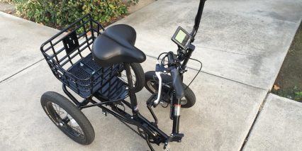 Liberty Trike Electric Tricycle Folded