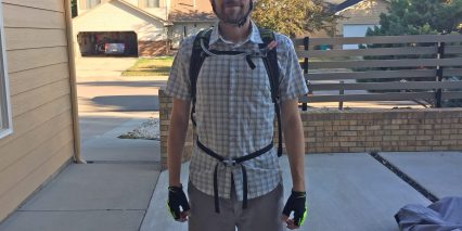 Osprey Syncro 10 Hydration Pack Worn Front