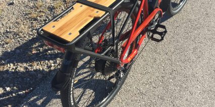 Smartmotion Pacer Rear Rack Bamboo Deck Bungee