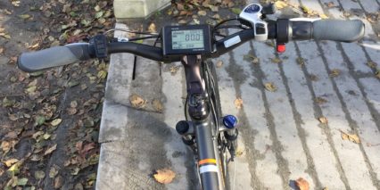 Rad Power Bikes Radcity Backlit Lcd Display Low Rise Bars