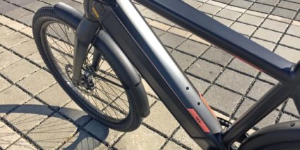 Stromer St1 X Integrated Downtube Battery With Bottle Cage Bosses