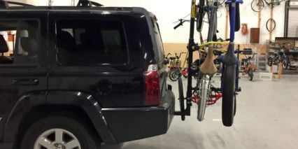 Totem Pole Tp6 Bike Rack Loaded Side Shot