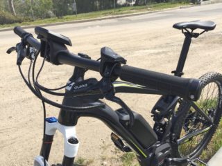 2017 Izip E3 Peak Ds Sram Guide Hydraulic Brake Levers Locking Velo Grips