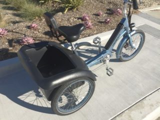 2017 Pedego Trike Velo Oversized Comfort Seat With Back Rest