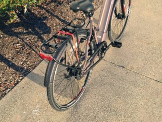 Easy Motion Atom Diamond Wave Curana Alloy Fenders Rear Rack With Bungee