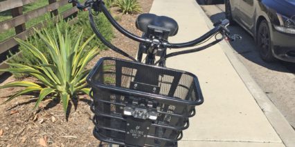 Electric Bike Company Model S Integrated Headlight Metal Basket