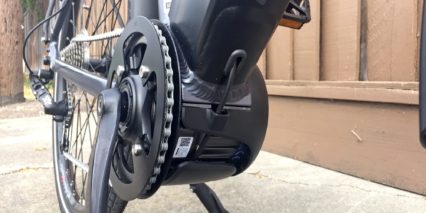 2017 Izip E3 Protour Alloy Chainring Guide Motor Bottom View