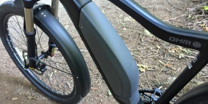 Ohm Sport Semi Integrated Downtube Electric Bike Battery From Bionx