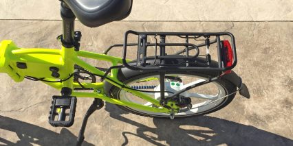 2017 Enzo Ebikes Saddle With Handle Rear Rack And Light