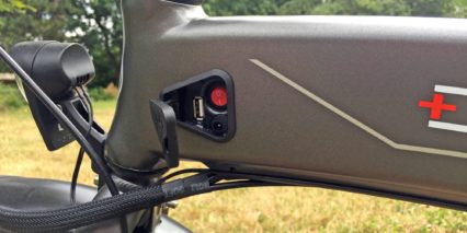 Evelo Quest One Battery On Off Switch Carging Port Usb Port