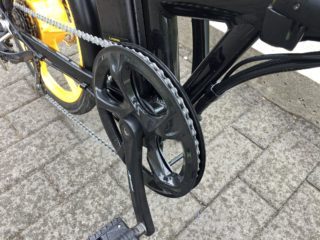 Ness Rua Plastic Chain Guide Folding Pedals