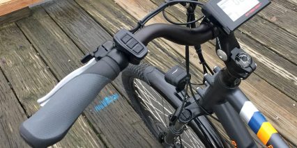 2018 Rad Power Bikes Radcity Basic Ergonomic Rubber Grips Button Pad