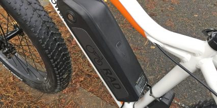 2018 Rad Power Bikes Radrover Downtube Mounted 48 Volt 14 Amp Hour Ebike Battery