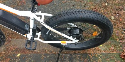 2018 Rad Power Bikes Radrover Wellgo Platform Pedals Side Mounted Kickstand