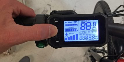 Ecomotion Tour E Road Backlit Lcd Display